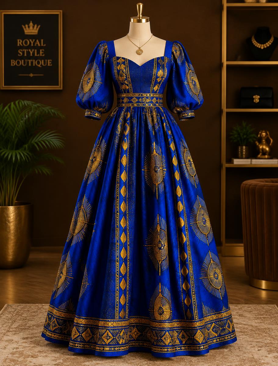 Sapphire Kitenge Maxi